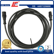 Auto Truck ABS Sensor Truck Sistema de frenos antibloqueo Transductor Indicador Sensor Cable de conexión 4497120600, 1505062, 502663608 para Volvo, Wabco, Daf, Meyle